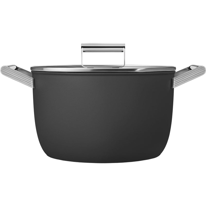 Smeg Kasserolle m/låg 26 cm, sort