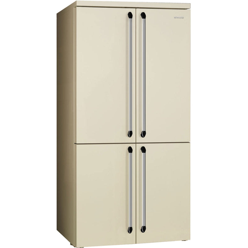 Smeg FQ960P5 Amerikanerkøleskab & fryser 187 cm, creme