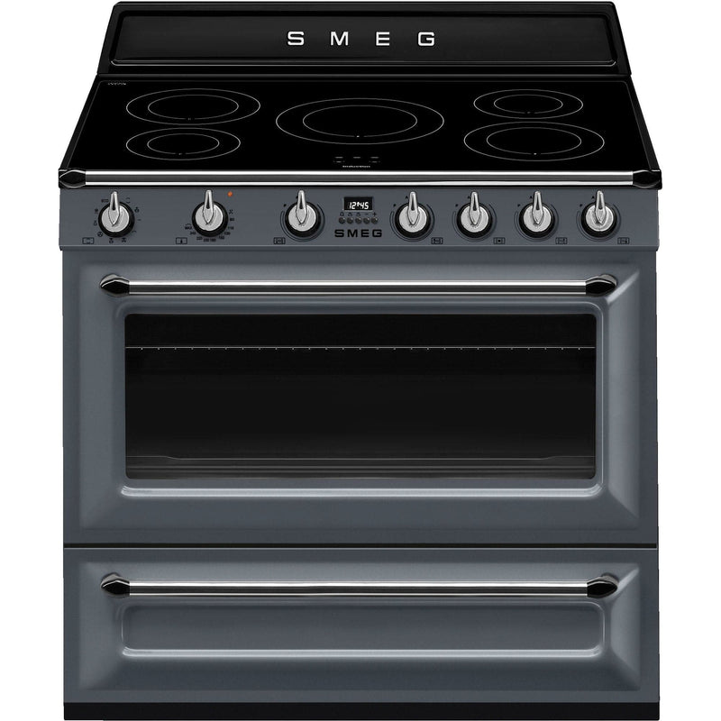 Smeg Induktionskomfur 115 liter, slate grey