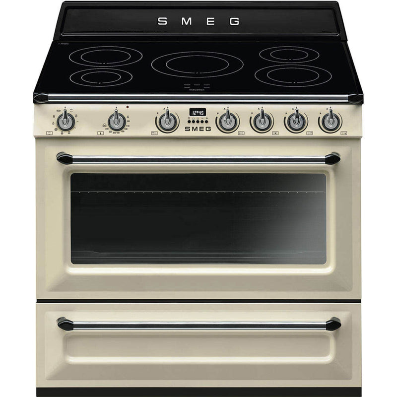 Smeg Induktionskomfur 115 liter, creme