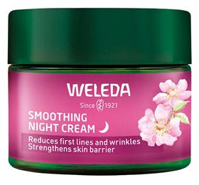 Detaljeret produktbillede af Weleda Smoothing Night Cream 40 ml. på tilbud