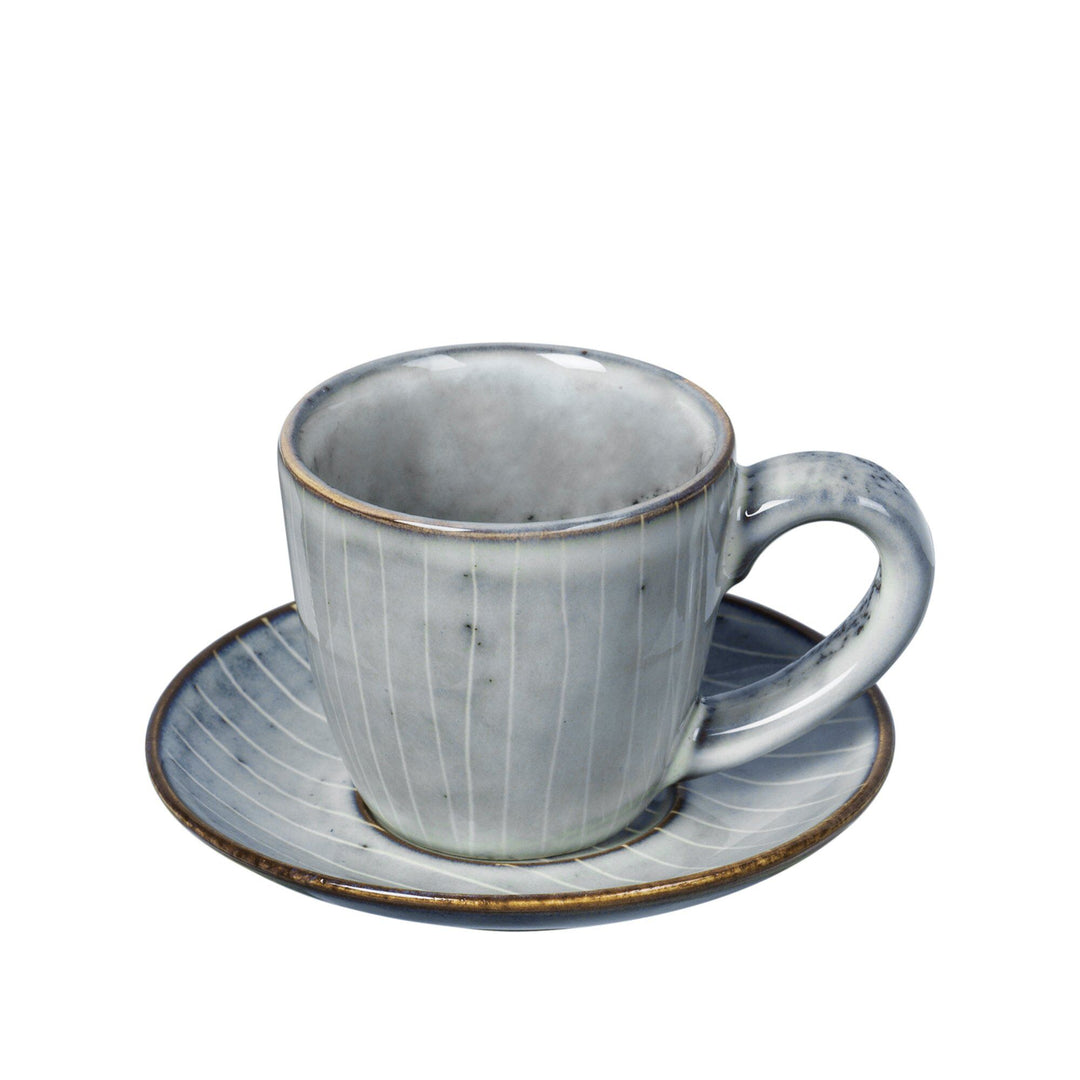 Broste Broste Nordic Sea espressokop med underkop ❤ produktbillede (Espressokopper)