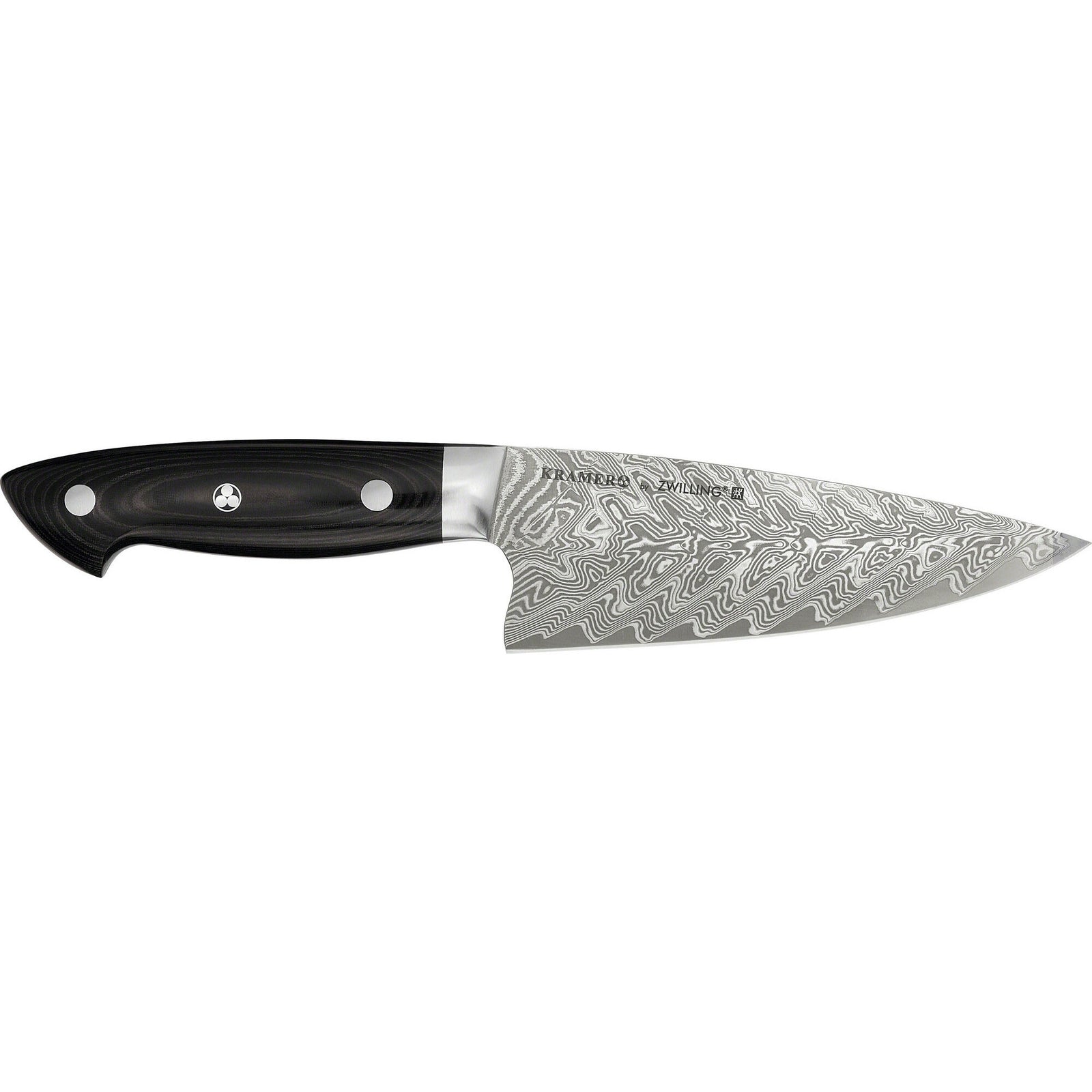 Zwilling Zwilling Bob Kramer Damask Kokkekniv 16 cm – billede i brug (Kokkekniv)
