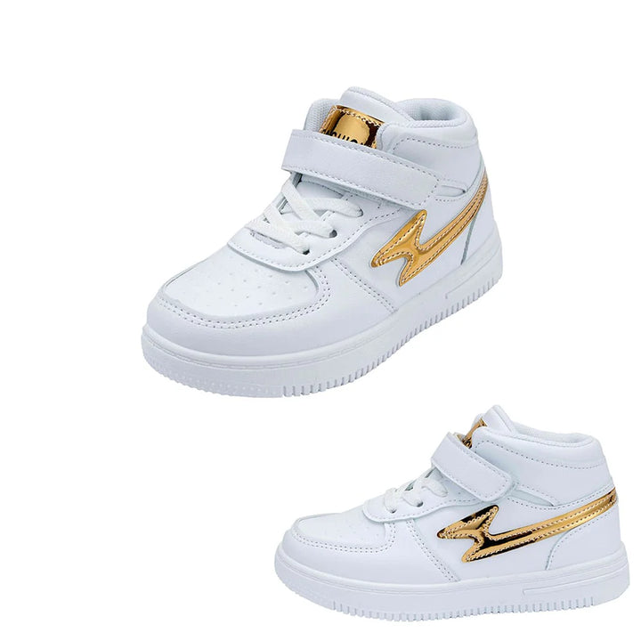 Komfortable & Moderigtige Børne Støvler med Guld-Detaljer 30
