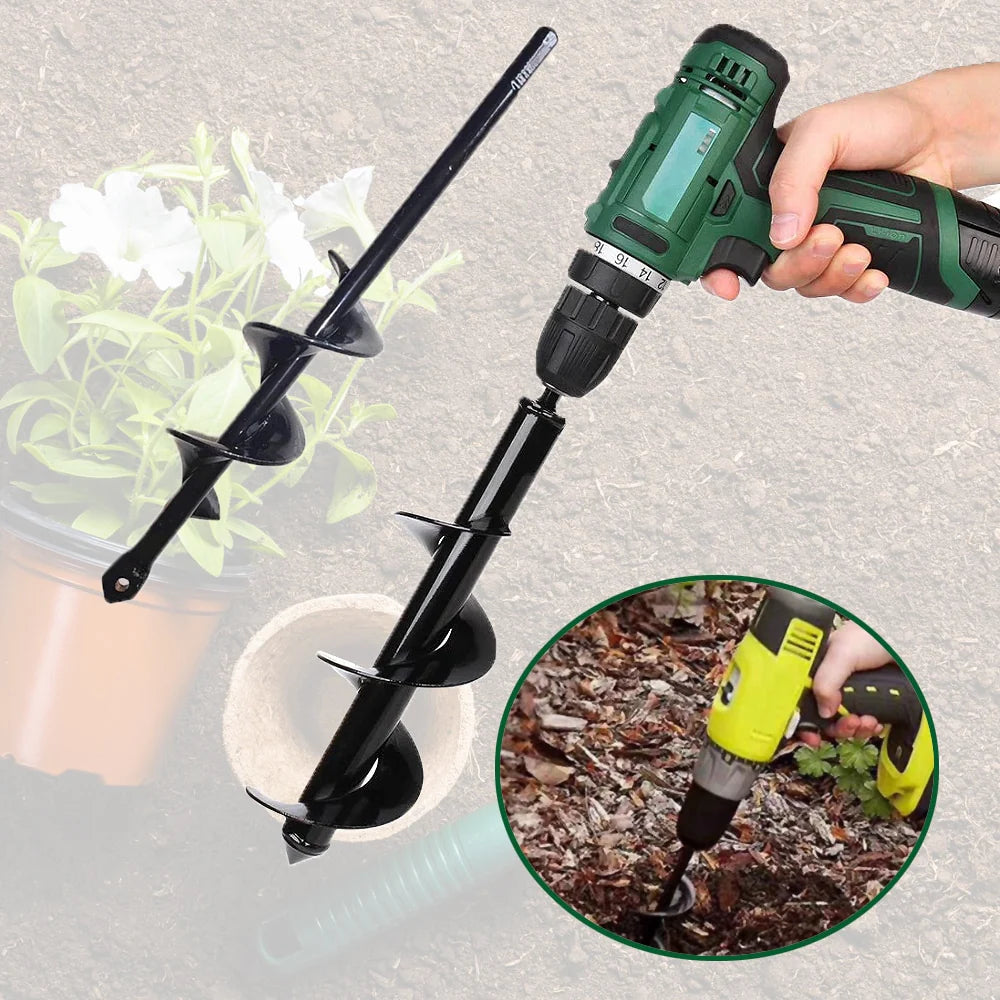 Plantebor / Sneglebor til boremaskine 40 mm/60 mm/80 mm 60 mm
