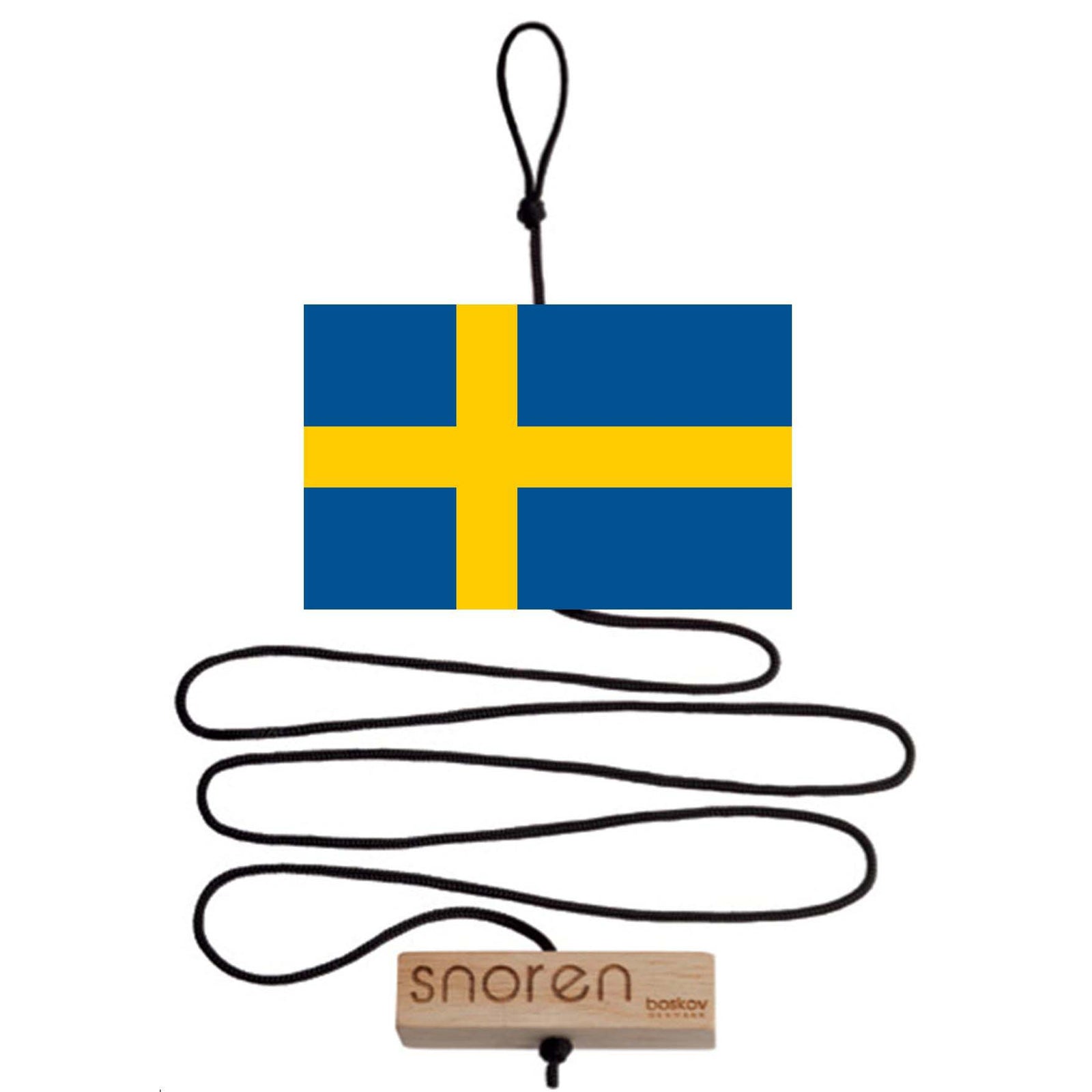Produktbillede af Snoren Startsæt Svensk træflag og velkommen klods/brick i premium kvalitet