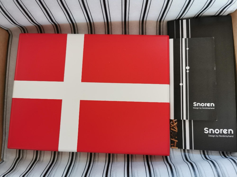 Produktbillede af Snoren Dansk træflag til "" i premium kvalitet