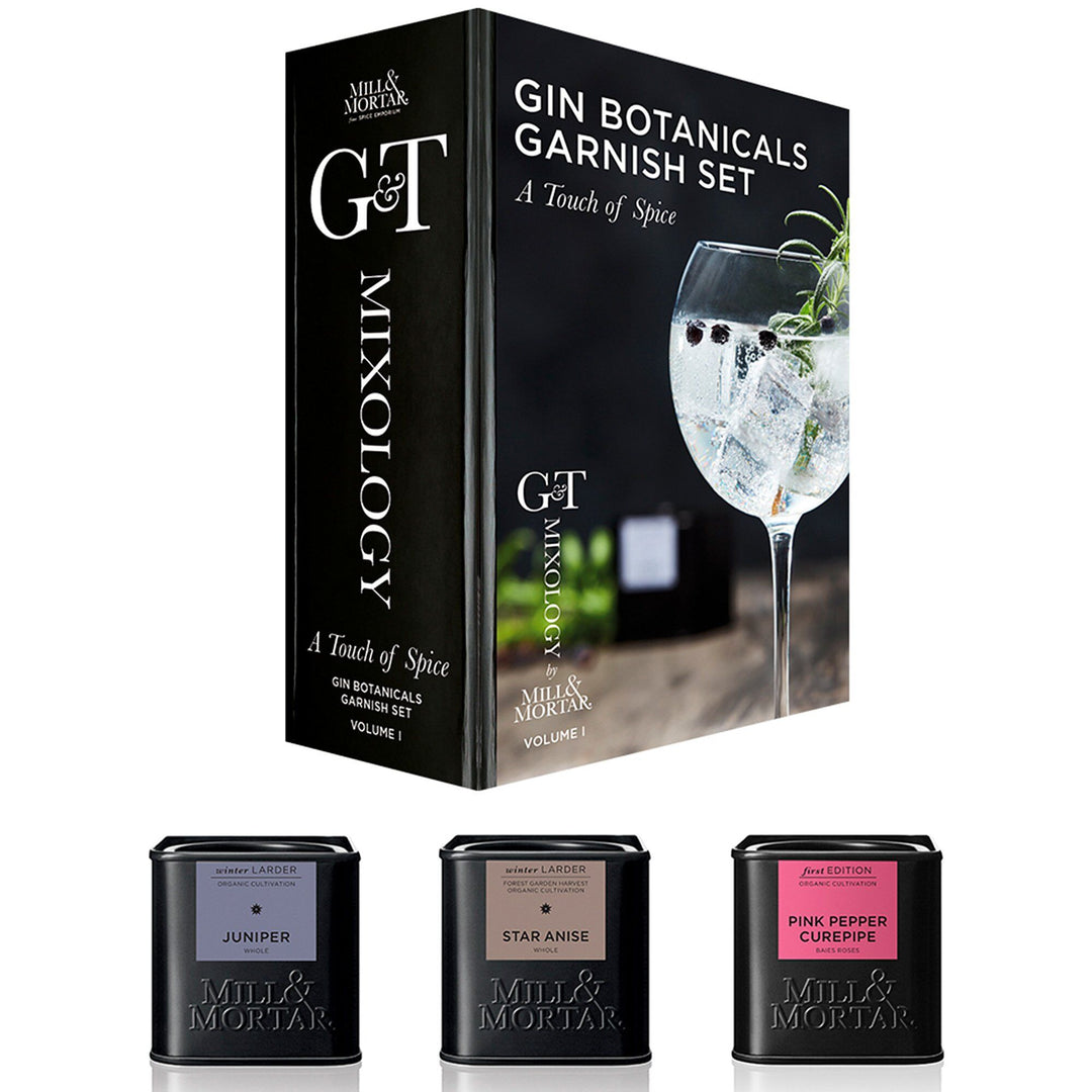 Mill & mortar Mill & mortar Gaveæske, G&T a touch of spice ❤ produktbillede (Krydderier)