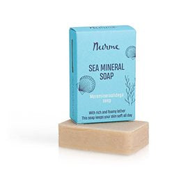 Detaljeret produktbillede af Nurme Soap Bar Sea Mineral 100 g. på tilbud