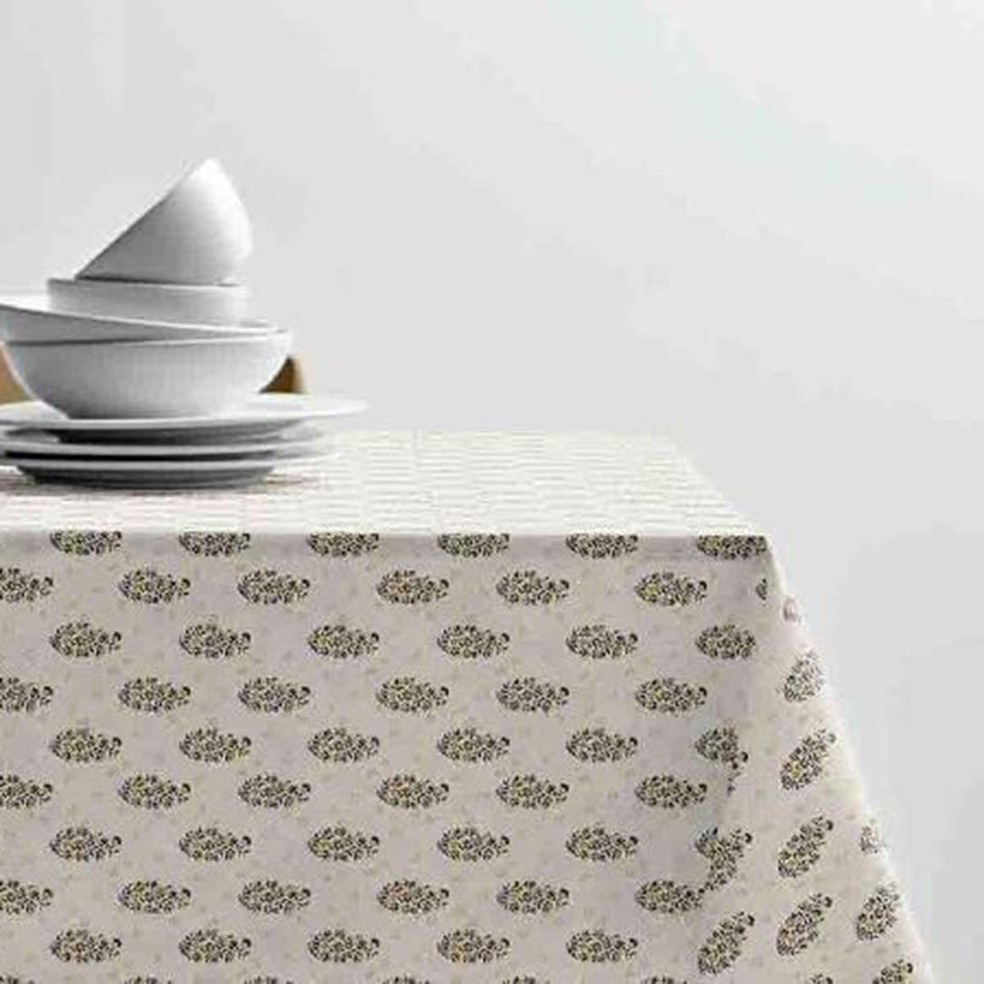 Produktbillede af Södahl Boheme Akryldug med antiskrid 140 cm Gold i metermål i premium kvalitet