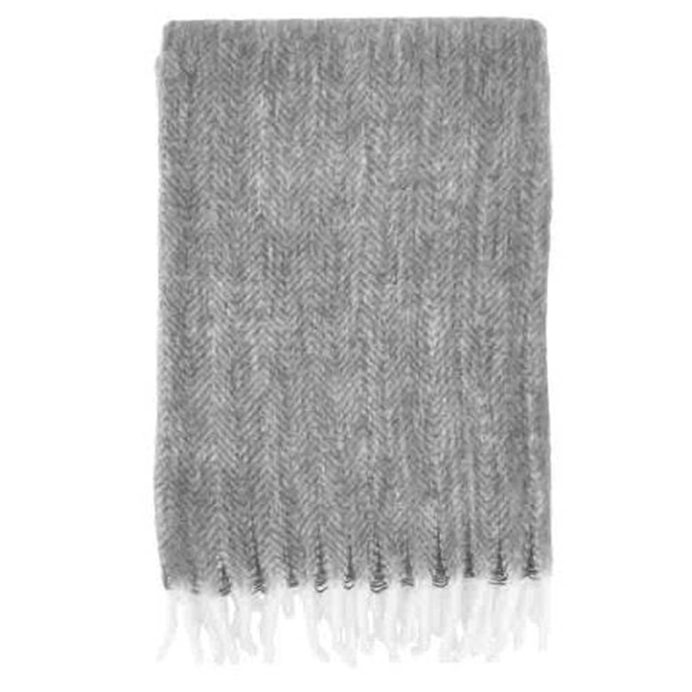 Produktbillede af Södahl Brushed Plaid 150 x 200 cm Ash i premium kvalitet