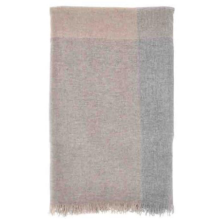 Produktbillede af Södahl Merino Plaid 140 x 200 cm Grå i premium kvalitet