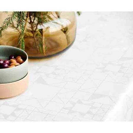 Produktbillede af Södahl Star Damask Dug rund Ø160 cm Beige i premium kvalitet