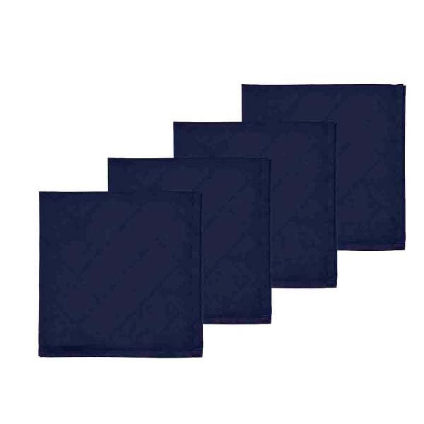 Produktbillede af Södahl Tiles Damask Mundserviet 45 x 45 cm 4 stk. Indigo i premium kvalitet
