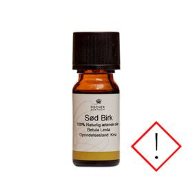 Detaljeret produktbillede af Fischer Sød birk æterisk olie 10 ml på tilbud