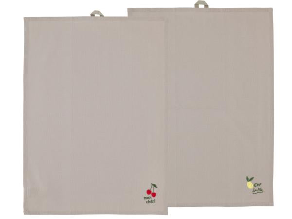 Produktbillede af Södahl Bistro Viskestykke 50 x 70 cm 2 stk. Green i premium kvalitet