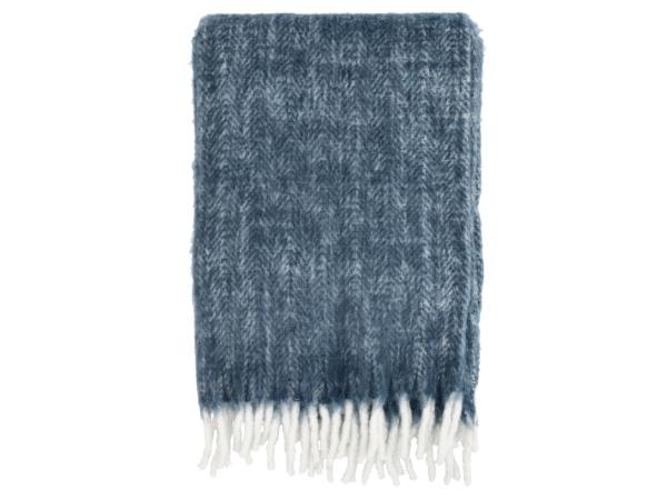 Produktbillede af Södahl Brushed Plaid 150 x 200 cm Indigo i premium kvalitet