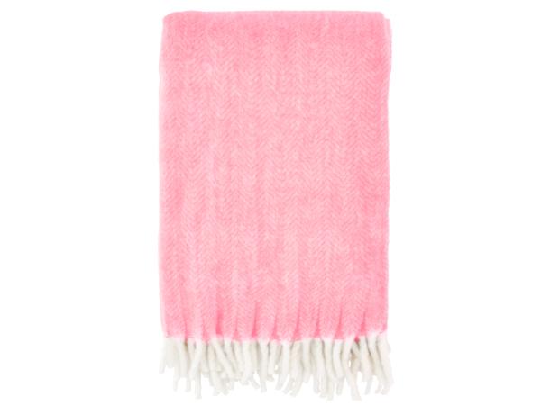 Produktbillede af Södahl Brushed Plaid 150 x 200 cm Pink i premium kvalitet