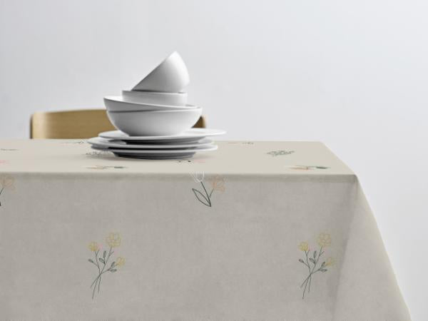 Produktbillede af Södahl Charm Dug 140 x 270 cm Beige i premium kvalitet
