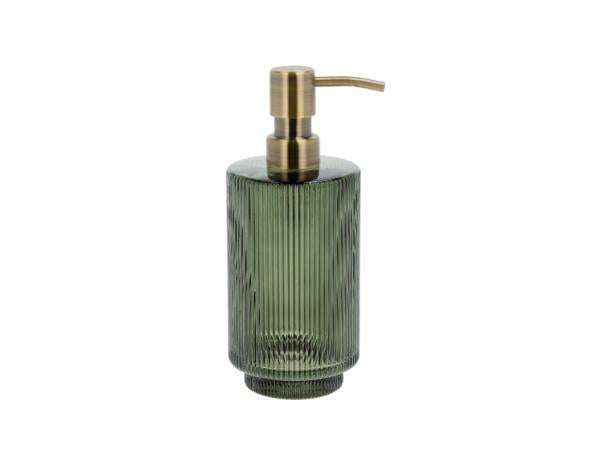 Produktbillede af Södahl Clarity Sæbedispenser Dia 8 x 19 cm Mørkegrøn i premium kvalitet