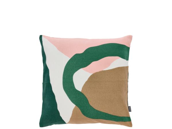 Produktbillede af Södahl Collage Pude 45 x 45 cm Green i premium kvalitet