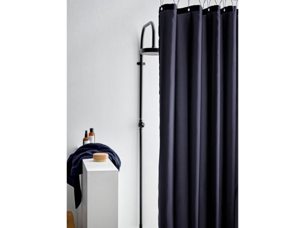 Produktbillede af Södahl Comfort Badeforhæng 180 x 200 cm Navy blue i premium kvalitet
