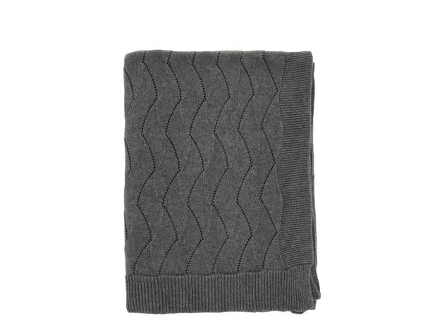 Produktbillede af Södahl Gentle Plaid 130 x 170 cm Grey i premium kvalitet