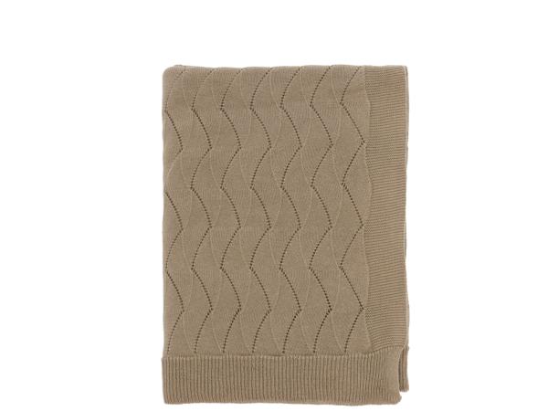 Produktbillede af Södahl Gentle Plaid 130 x 170 cm Taupe i premium kvalitet