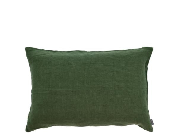 Produktbillede af Södahl Linen Pude 40 x 60 cm Forest green i premium kvalitet