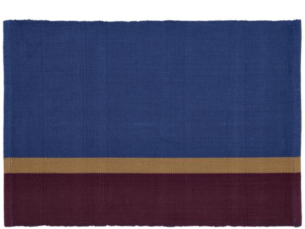 Produktbillede af Södahl organic Impression Dækkeserviet 33 x 48 cm Royal Blue i premium kvalitet
