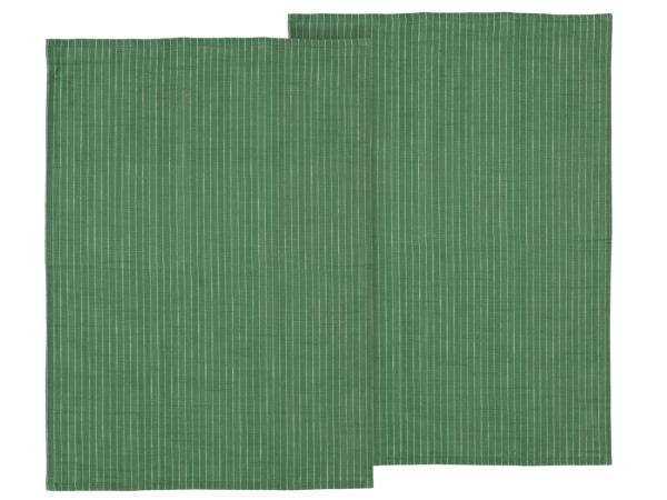 Produktbillede af Södahl organic Line Viskestykke 50 x 70 cm 2 stk. Grøn i premium kvalitet
