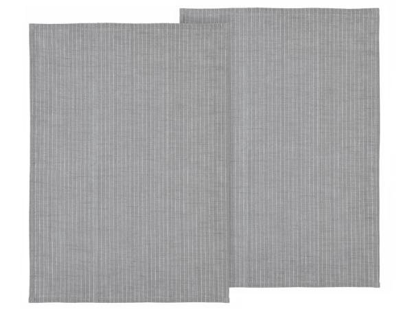 Produktbillede af Södahl organic Line Viskestykke 50 x 70 cm 2 stk. Stone Grey i premium kvalitet
