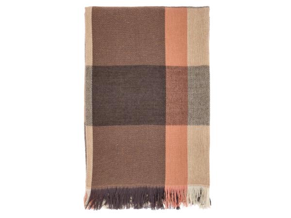 Produktbillede af Södahl Plaid 130 x 170 cm Coffee brown i premium kvalitet