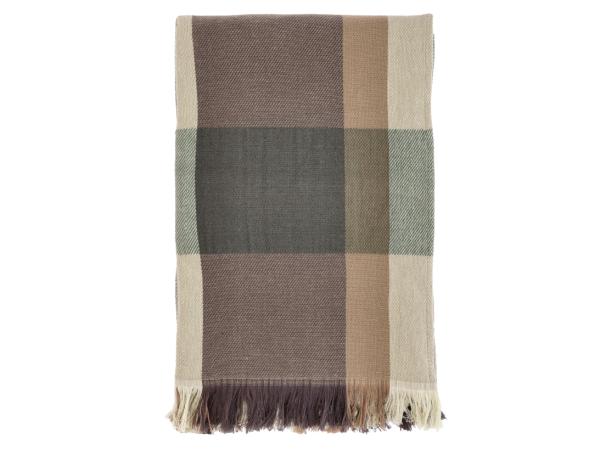 Produktbillede af Södahl Plaid 130 x 170 cm Forest green i premium kvalitet