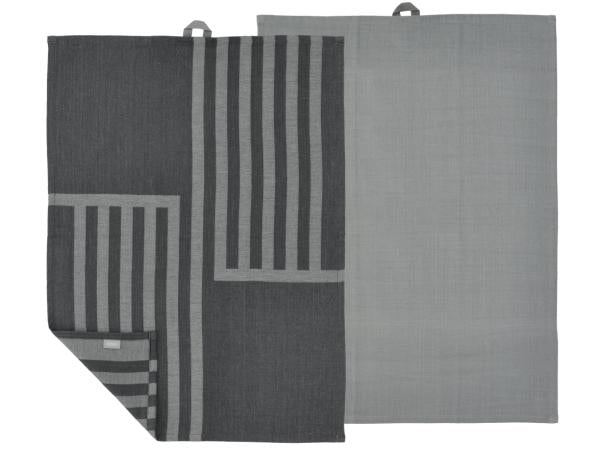 Produktbillede af Södahl Reflection Viskestykke 50 x 70 cm 2 stk. Ash i premium kvalitet