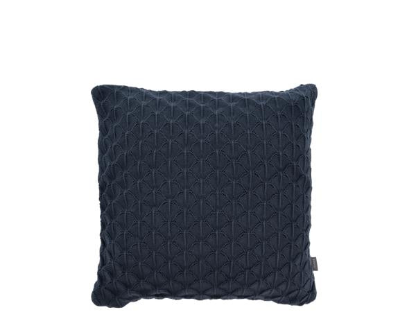Produktbillede af Södahl Scallop Pude 45 x 45 cm Indigo i premium kvalitet