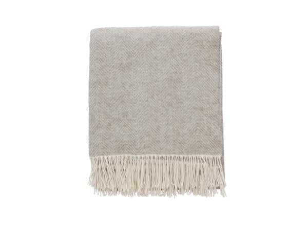 Produktbillede af Södahl Stillness Plaid 130 x 185 cm Beige i premium kvalitet