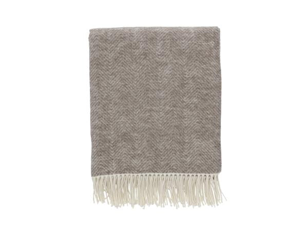 Produktbillede af Södahl Stillness Plaid 130 x 185 cm Taupe i premium kvalitet