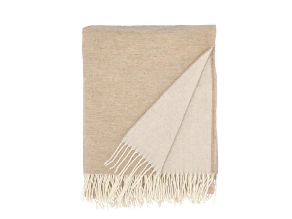 Produktbillede af Södahl Tranquil Plaid 130 x 170 cm Beige i premium kvalitet