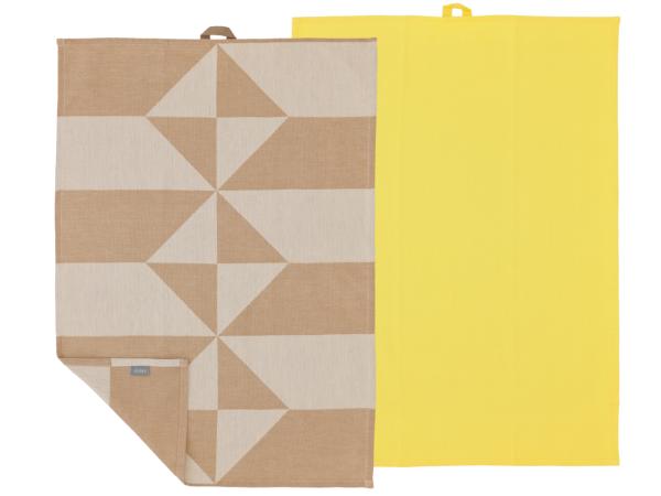 Produktbillede af Södahl Twist Viskestykke 50 x 70 cm 2 stk. Warm Taupe i premium kvalitet