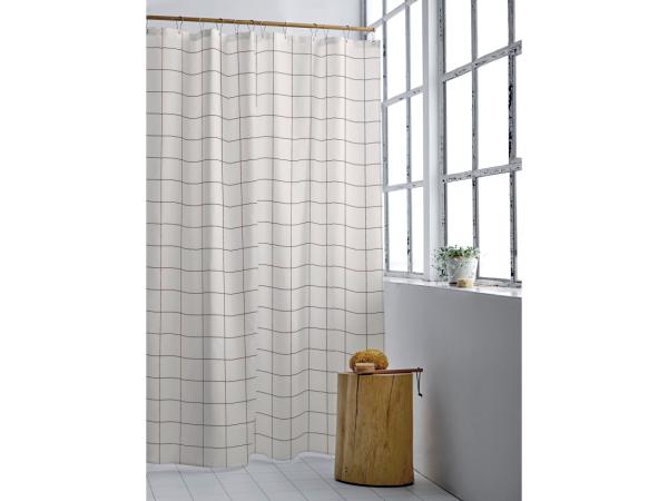 Produktbillede af Södahl Badeforhæng 180x200 Vista Offwhite i premium kvalitet