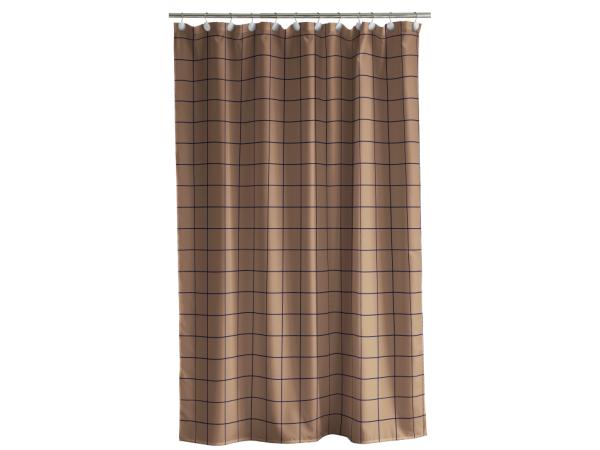 Produktbillede af Södahl Badeforhæng 180x220 Vista Warm Taupe i premium kvalitet