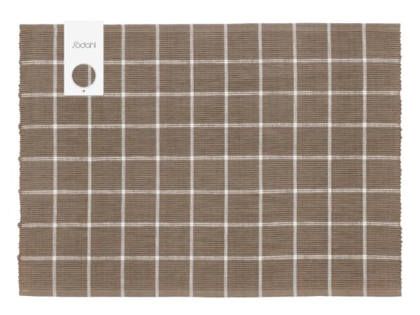 Produktbillede af Södahl Dækkeserviet 33x48 Vista Taupe i premium kvalitet