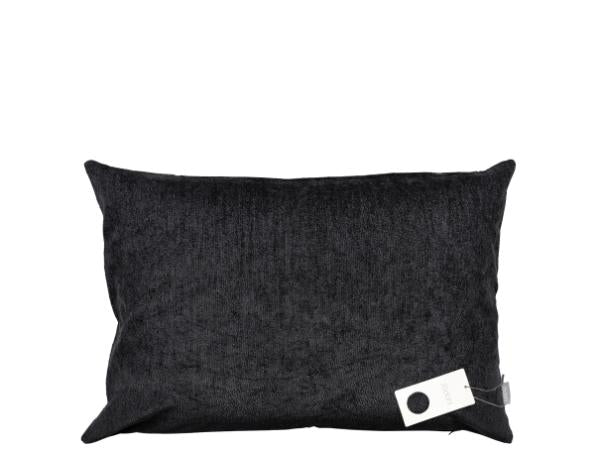 Produktbillede af Södahl Washed Chenille Pudebetræk 40 x 60 cm Black i premium kvalitet