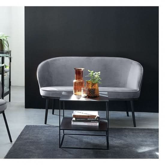 tilbud på Metalica sofabord i sort metal, 65 x 65 cm. Billigt udsalg! Hurtig levering, 1-2 hverdage. Varenummer: 3NDC-3171. Spar op til 61%.