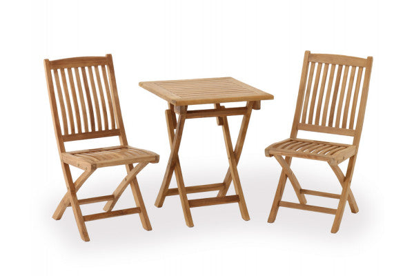 Produktbillede af Sofia 60 Mia Teak Cafésæt på tilbud i høj kvalitet