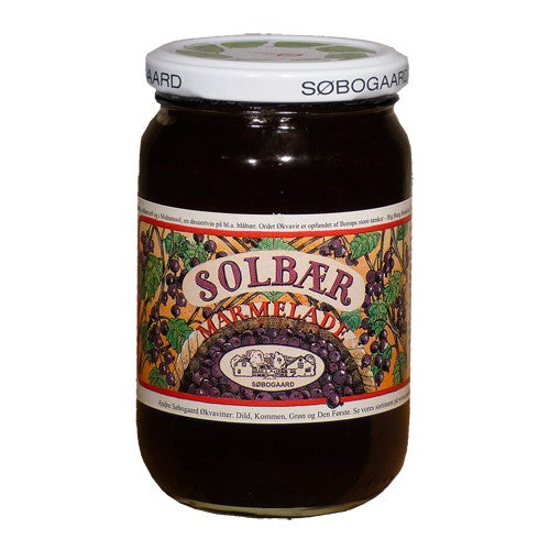 Produktbillede af Søbogaard Solbær Marmelade 400g. på tilbud