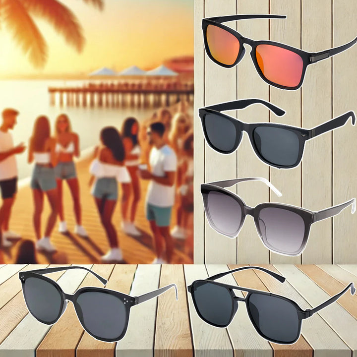 Solbriller i mange designs fra klassisk til trendy! 39,- / 2415