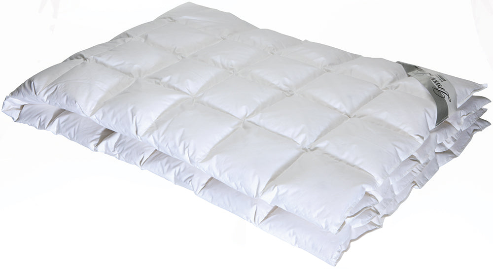 Produktbillede af Eurodun Moskusdun super let helårsdyne 200 x 200 på tilbud i høj kvalitet