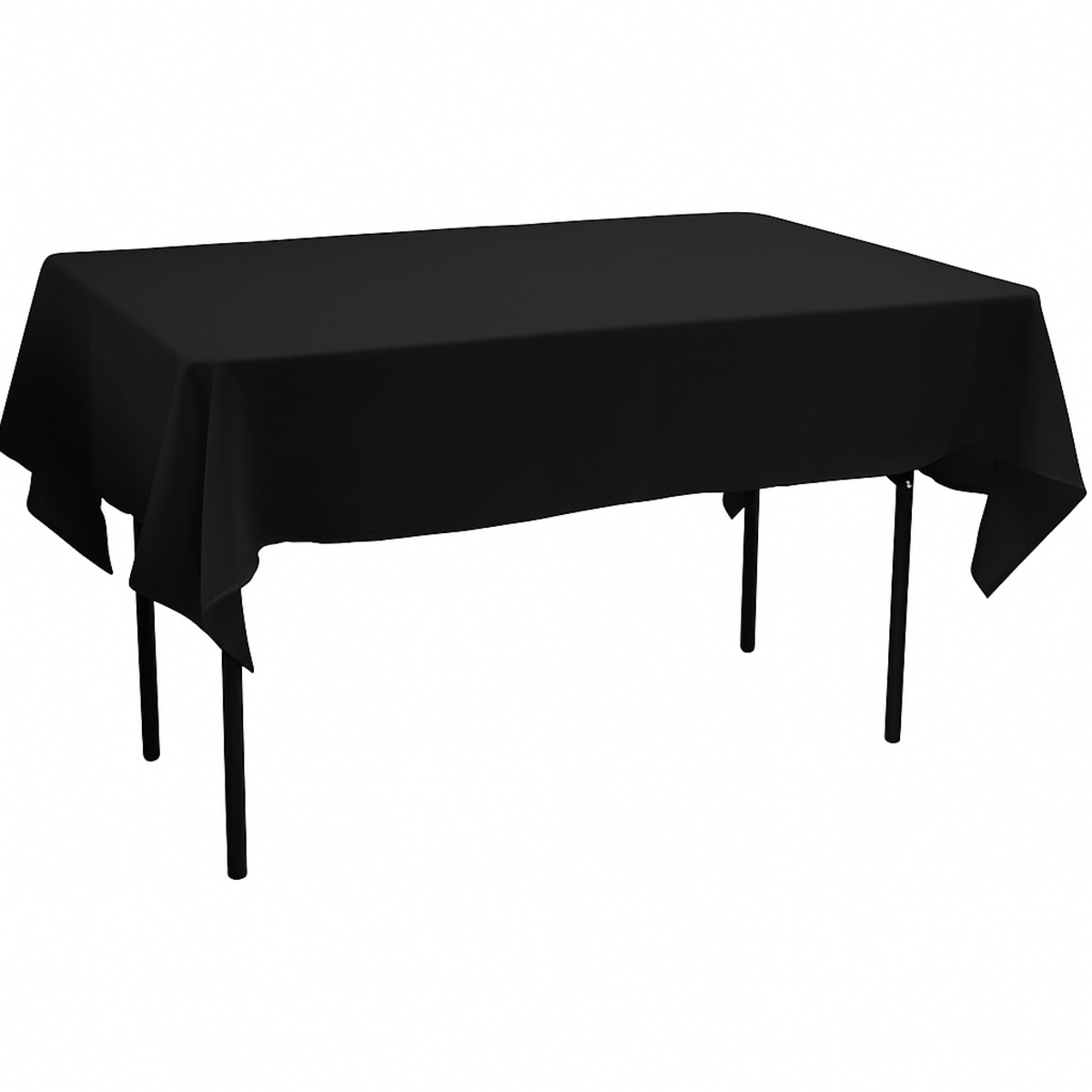 Produktbillede af Dug til EVENT bord 120x80 cm Sort på tilbud